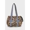 Vintage animal print bags