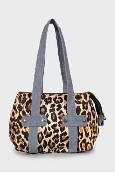 Vintage animal print bags