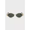 teashades sunglasses gold frame