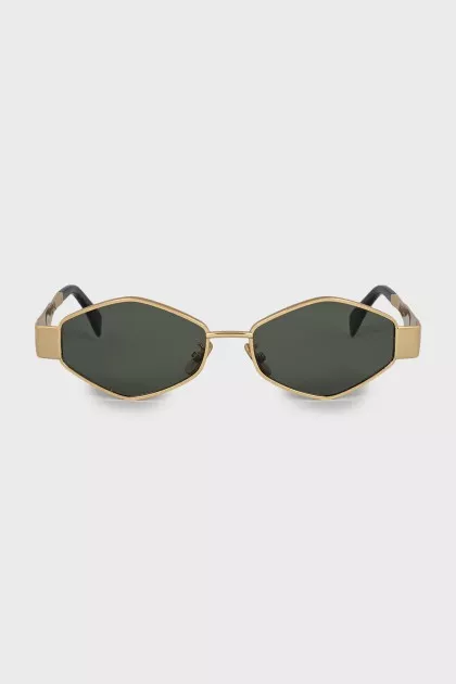 teashades sunglasses gold frame