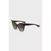 Sunglasses with a figured frame