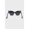 Sunglasses with a figured frame