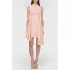 High -cut dress and asymmetric bottom
