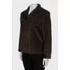 Green corduroy jacket