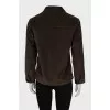 Green corduroy jacket