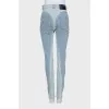 Skinny fit combination jeans