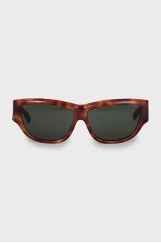 Spotted frame sunglasses