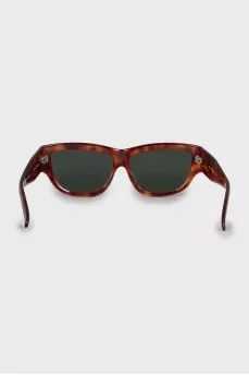 Spotted frame sunglasses