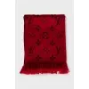 Wool scarf Logomania