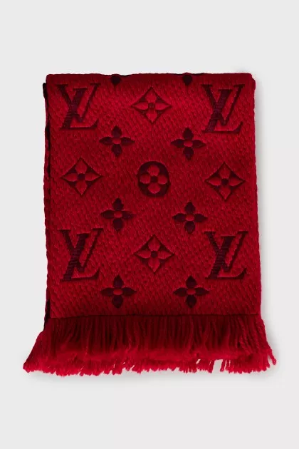 Wool scarf Logomania