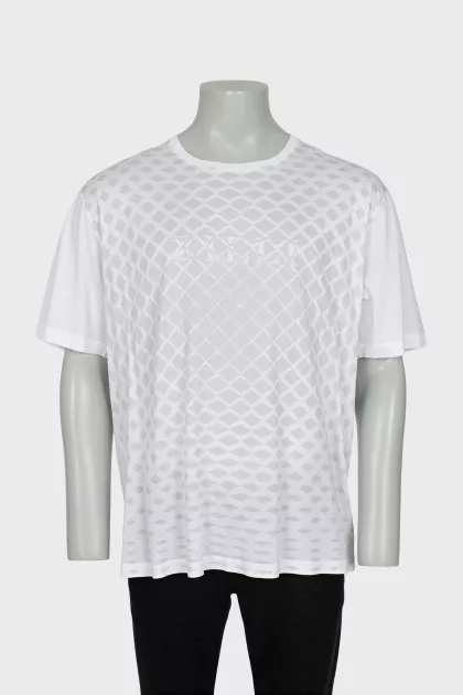 Men's geometric print t-shirt