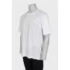 Men's geometric print t-shirt