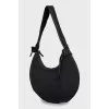 Vintage bag with woven handle