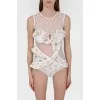 Swimsuit with oxen and insert from a grid with a tag