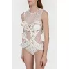 Swimsuit with oxen and insert from a grid with a tag