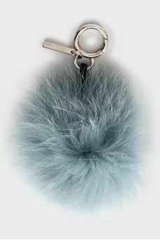 Blue Kooky Keychain