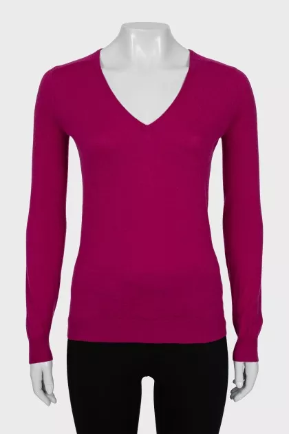 Pink cashmere pullover