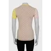 Slim fit t-shirt with signature monogram