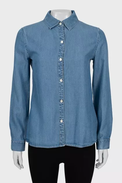 Blue long sleeve shirt