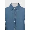 Blue long sleeve shirt