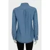 Blue long sleeve shirt