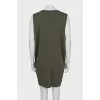 Green oversized tank top with tag