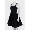 Fitted velvet dress