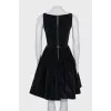 Fitted velvet dress