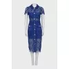Lace dress with crystals