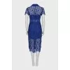 Lace dress with crystals