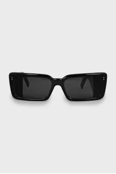 Rectangular frame sunglasses