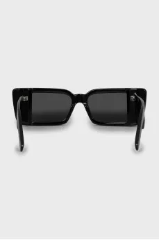 Rectangular frame sunglasses