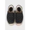 Men's Espadrilles with Signature Monogram