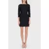 Lace black dress with a zipper
