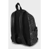 City shiny backpack