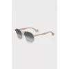 Aviator sunglasses gold color