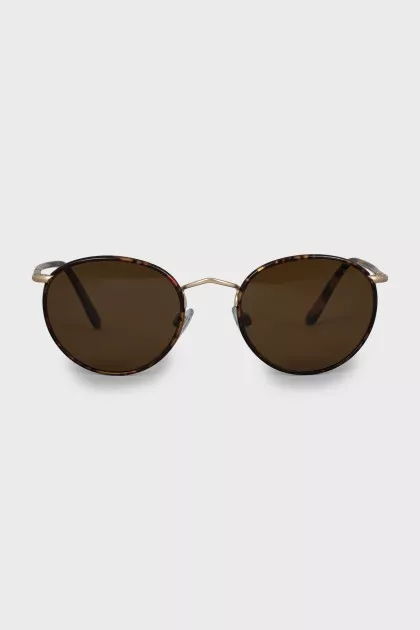 Spotted frame sunglasses