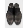 Men's loafers with signature embroidery