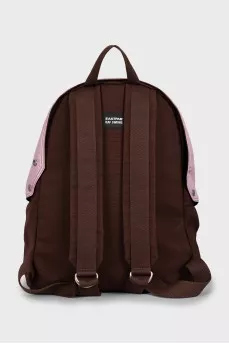 Men's textile backpack