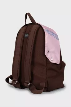 Men's textile backpack