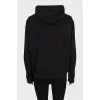 Black hoodie with zipper