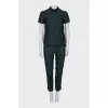 Blouse and trousers suit