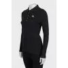 Black long sleeve with collar