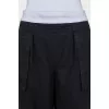 Mid-rise trousers with patch pockets