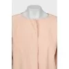 Straight jacket with buttons