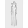 White maxi dress
