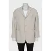 Men's grey jacket