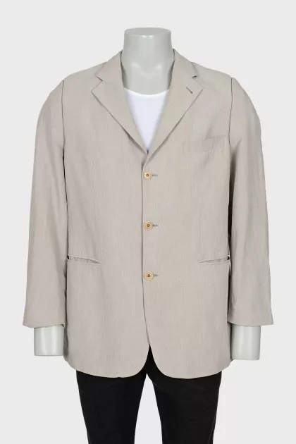 Men's grey jacket
