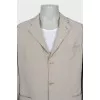 Men's grey jacket