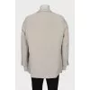 Men's grey jacket